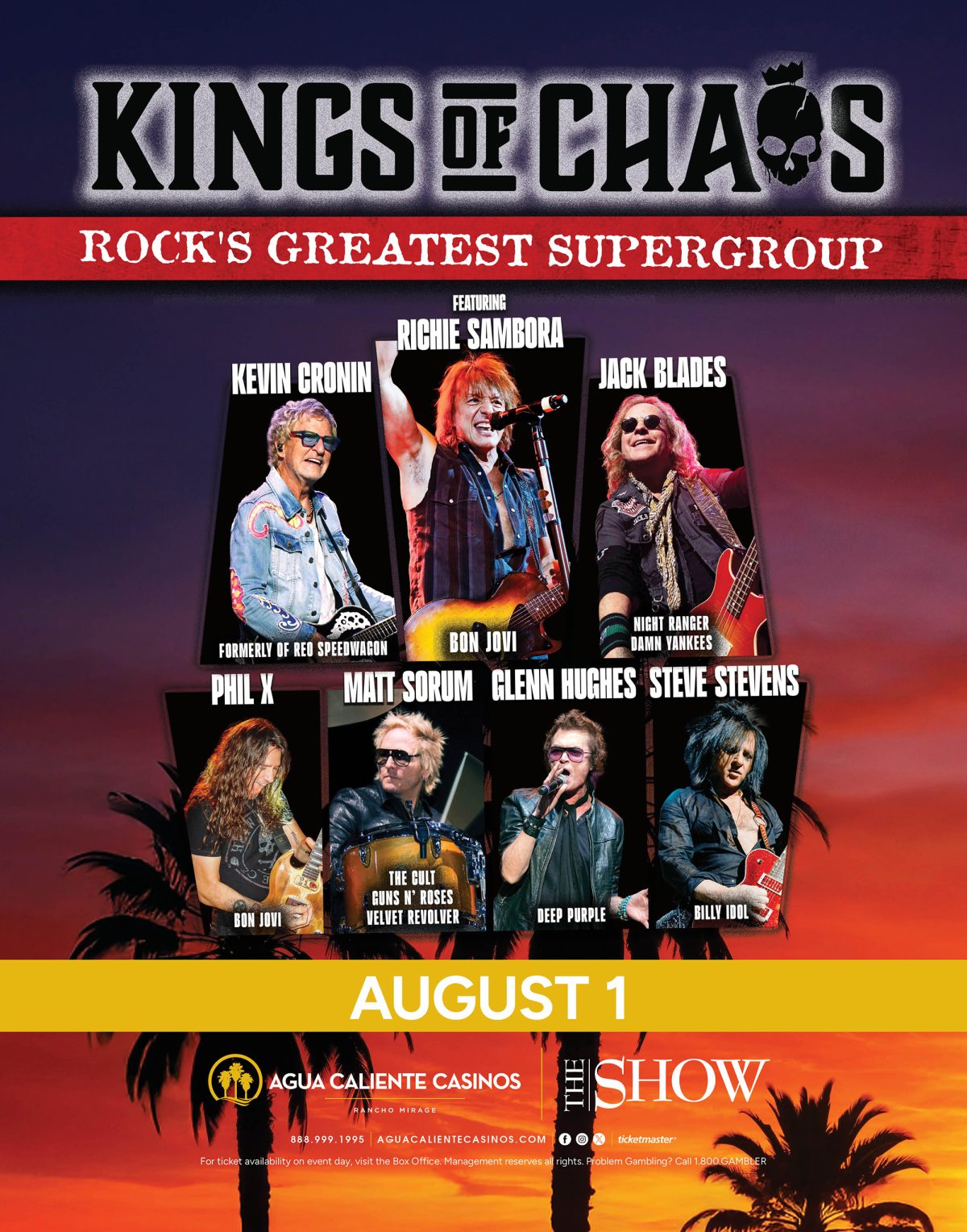 Kings of Chaos | Watch for new tour dates!
